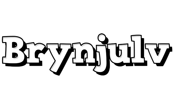Brynjulv snowing logo