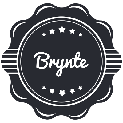Brynte badge logo