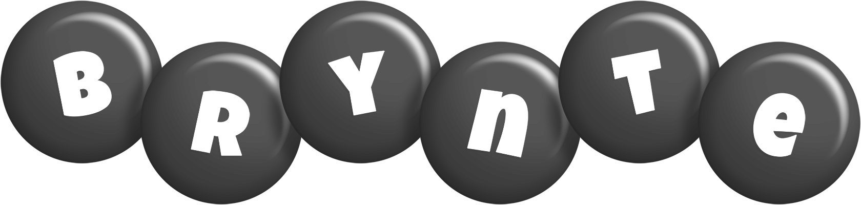 Brynte candy-black logo