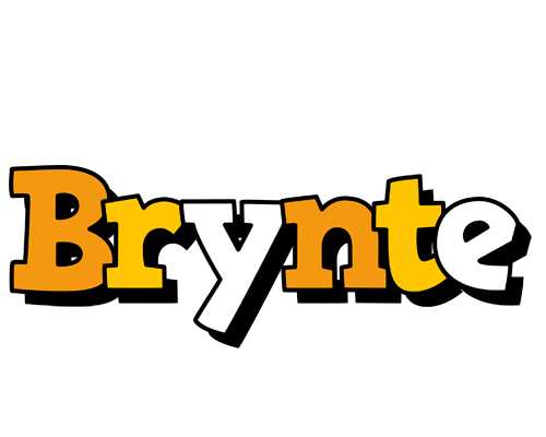 Brynte cartoon logo
