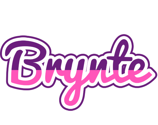 Brynte cheerful logo