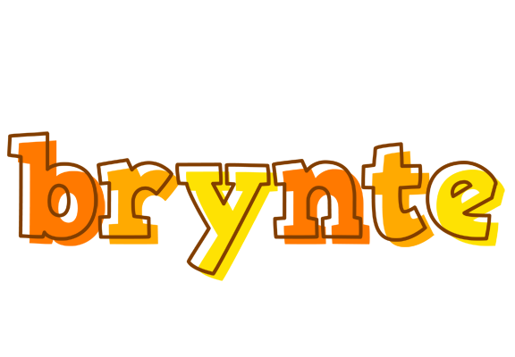 Brynte desert logo