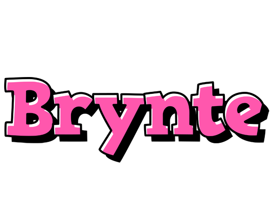Brynte girlish logo