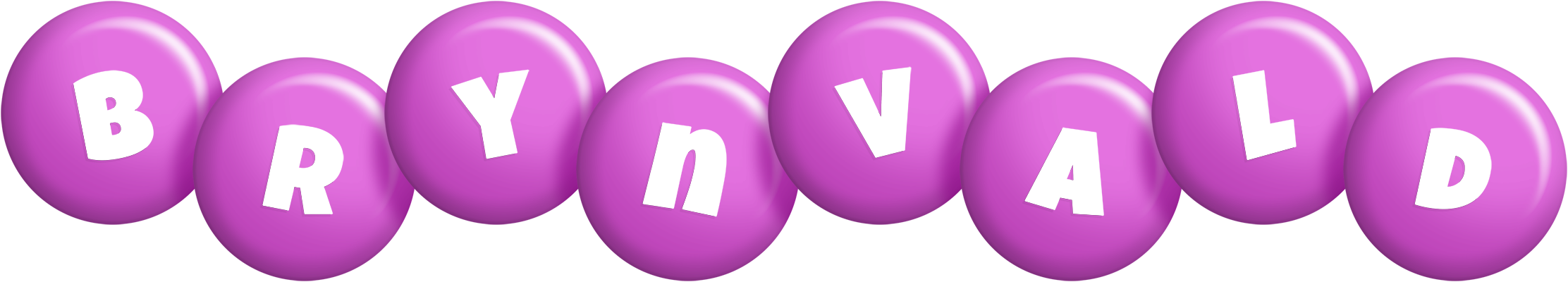 Brynvald candy-purple logo