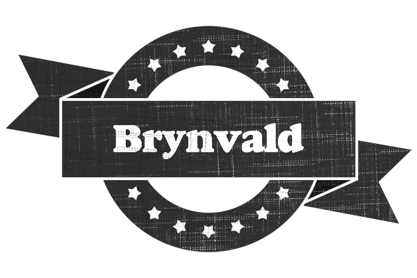 Brynvald grunge logo