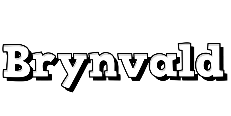Brynvald snowing logo