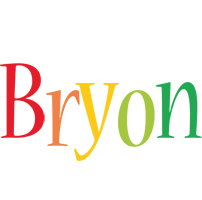 Bryon birthday logo