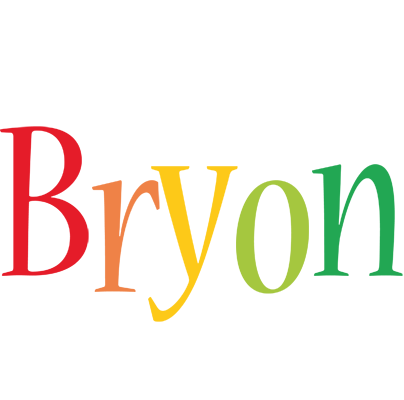 Bryon birthday logo