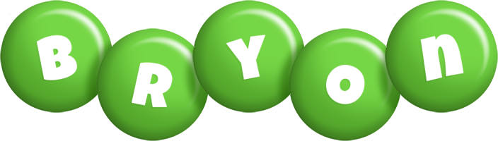 Bryon candy-green logo