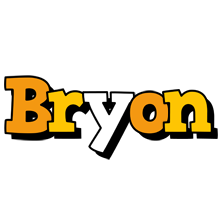 Bryon cartoon logo