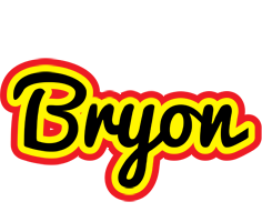 Bryon flaming logo