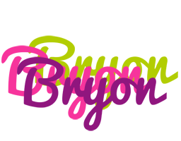 Bryon flowers logo