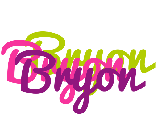 Bryon flowers logo
