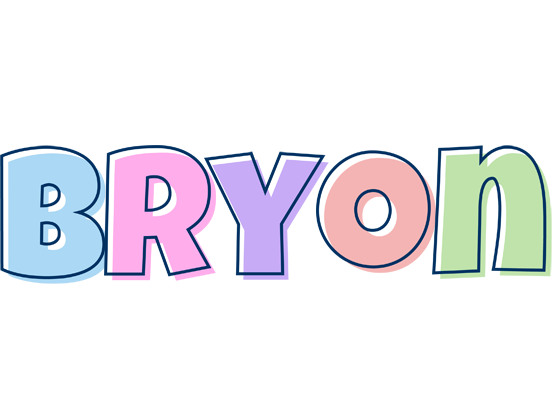 Bryon pastel logo