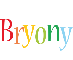 Bryony birthday logo