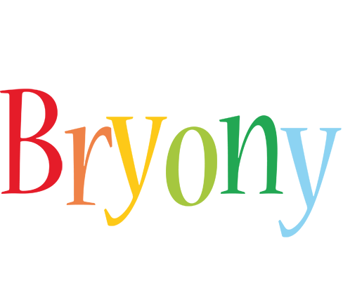 Bryony birthday logo