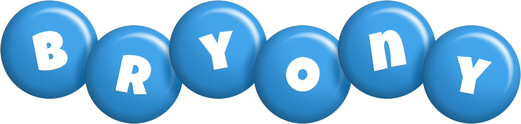 Bryony candy-blue logo