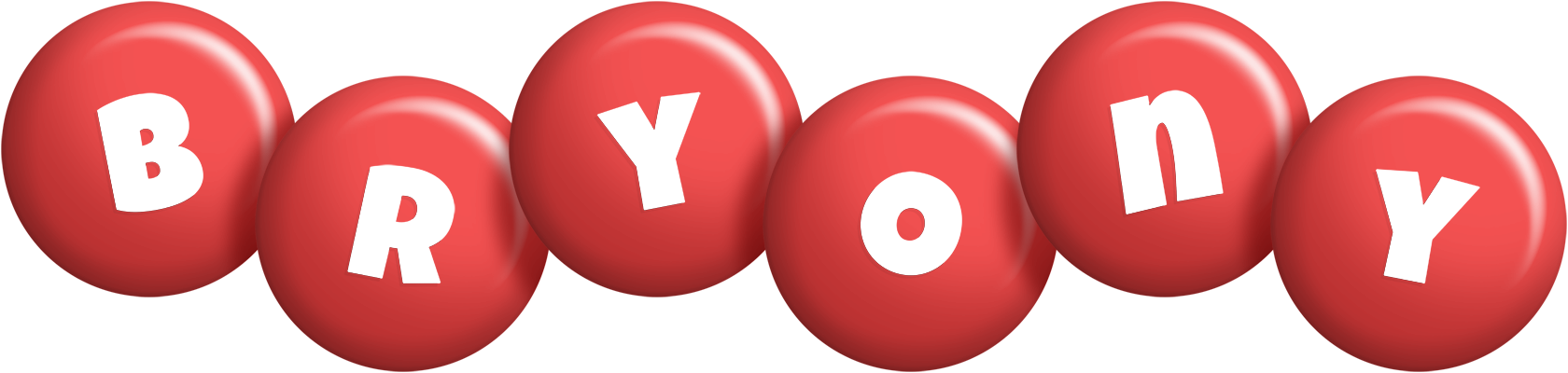 Bryony candy-red logo