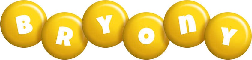 Bryony candy-yellow logo