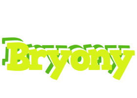 Bryony citrus logo