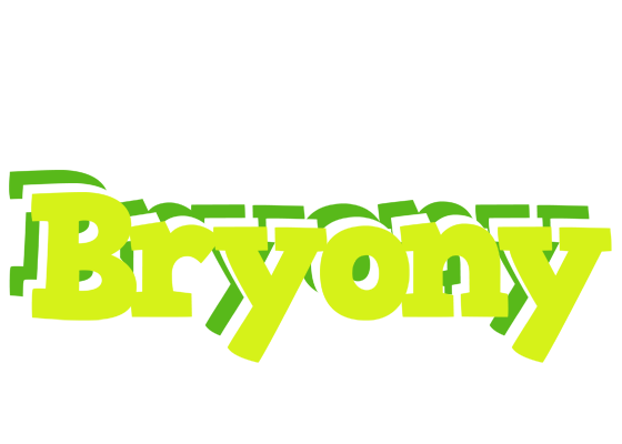 Bryony citrus logo