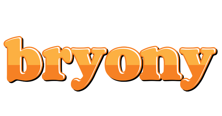 Bryony orange logo