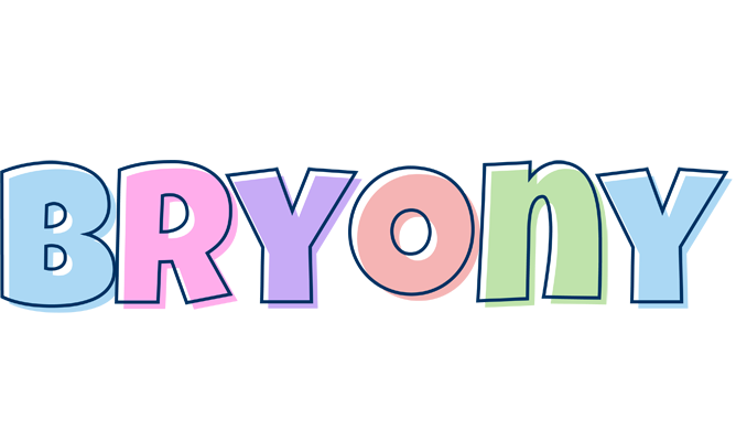 Bryony pastel logo
