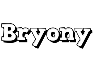 Bryony snowing logo