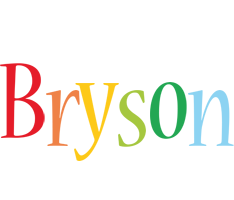 Bryson birthday logo