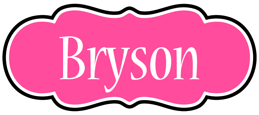 Bryson invitation logo