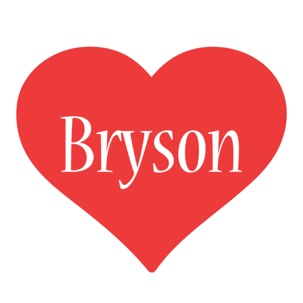 Bryson love logo