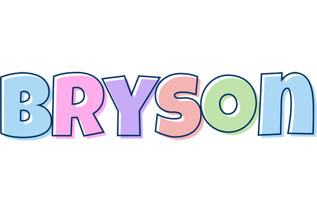 Bryson pastel logo