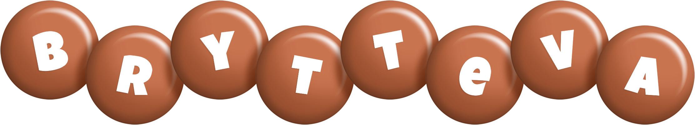 Brytteva candy-brown logo