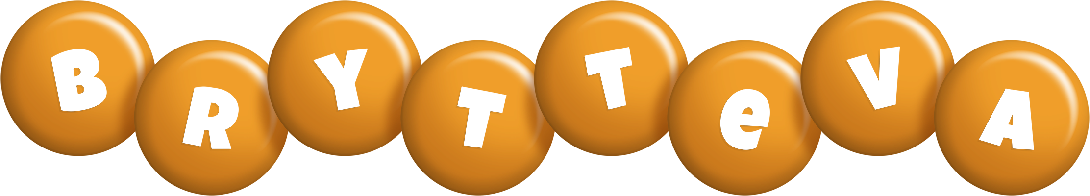 Brytteva candy-orange logo