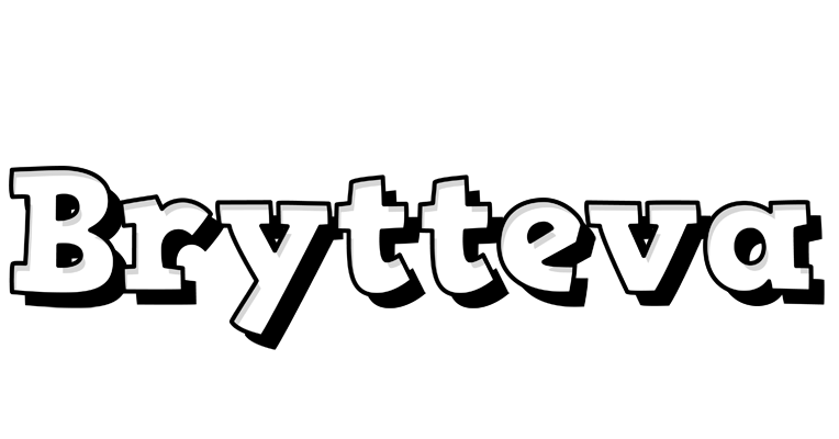 Brytteva snowing logo