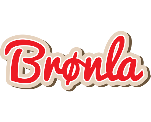 Brønla chocolate logo