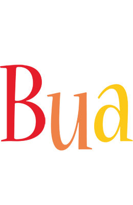 Bua birthday logo