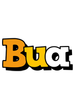 Bua cartoon logo