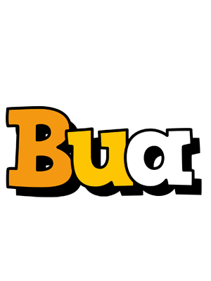 Bua cartoon logo
