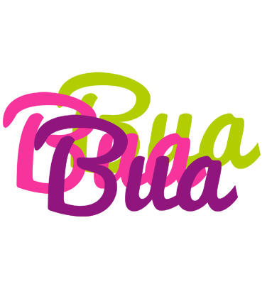 Bua flowers logo
