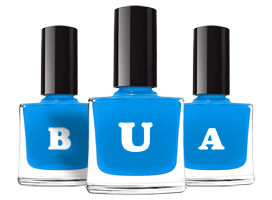 Bua glossy logo