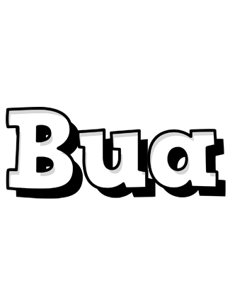 Bua snowing logo