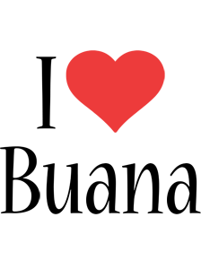 Buana i-love logo