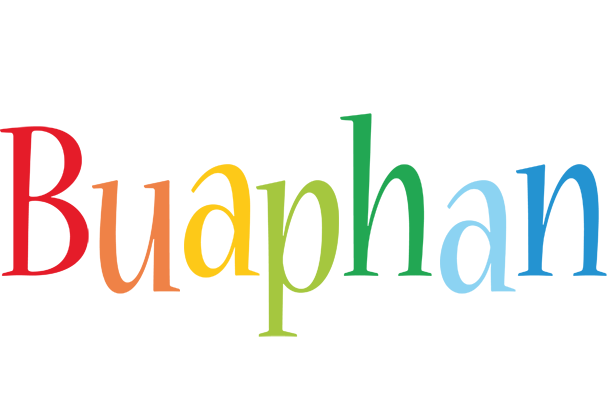 Buaphan birthday logo