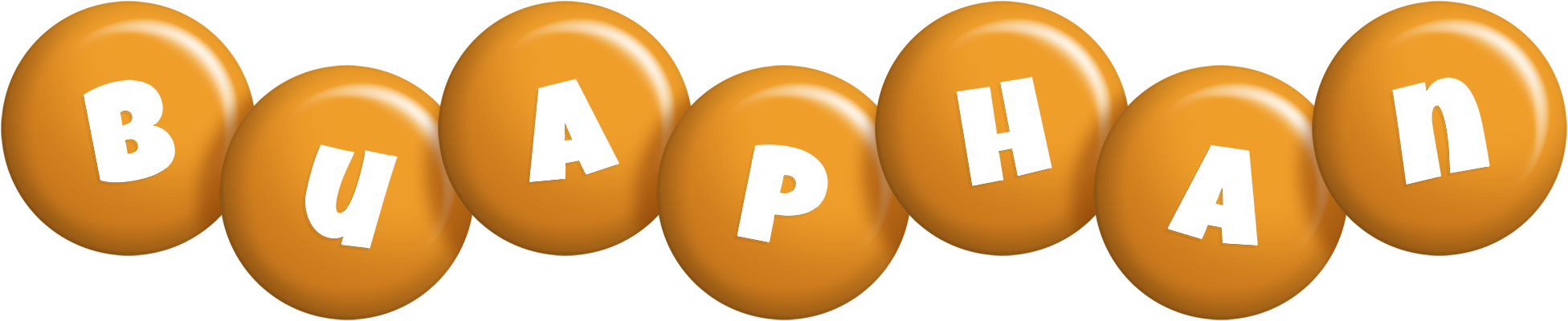Buaphan candy-orange logo