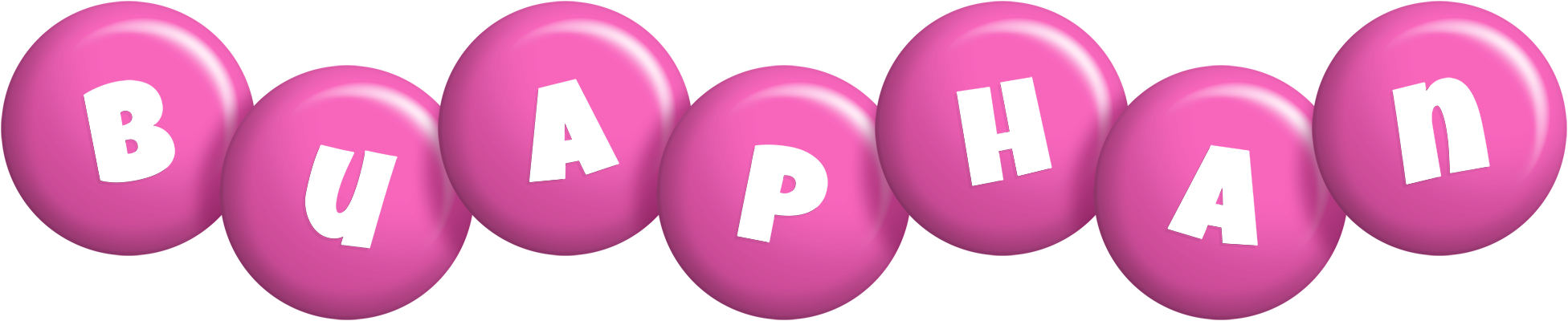 Buaphan candy-pink logo