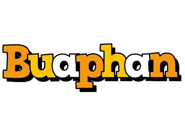 Buaphan cartoon logo