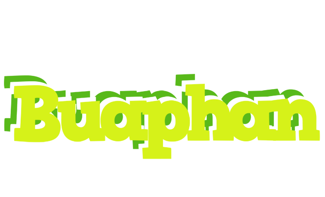 Buaphan citrus logo