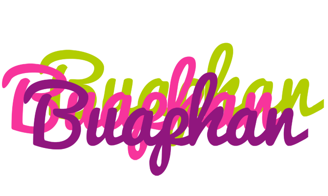 Buaphan flowers logo