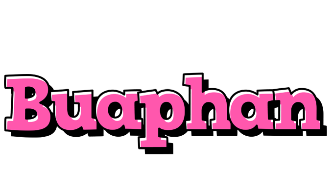 Buaphan girlish logo